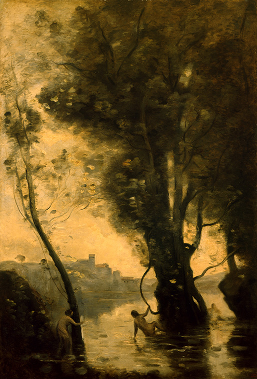 Camille COROT《Les Baigneuses des îles Brromées》