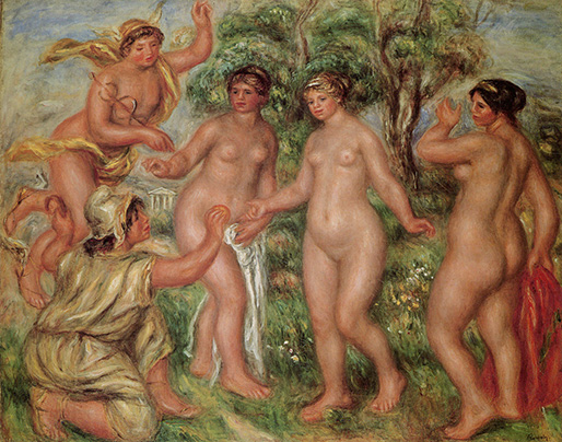 Auguste RENOIR《Jugement de Pâris》