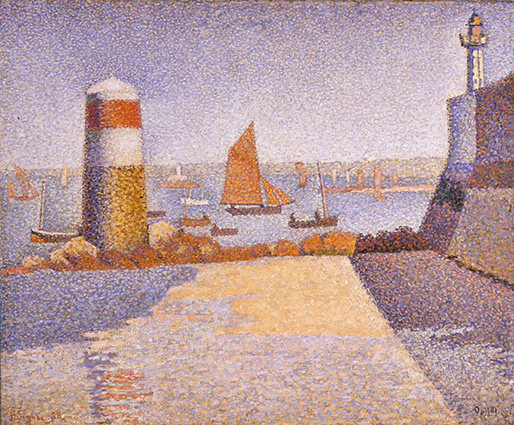 Paul SIGNAC《Portrieux, Gouverlo》