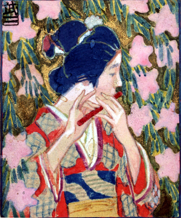 Takeji Fujishima《Six Themes about the Music (Japanese Flite)》