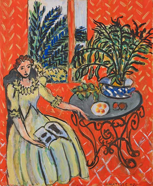 ✨額付き Henri Matisse アンリ・マティス マグノリアのある静物 - 絵画