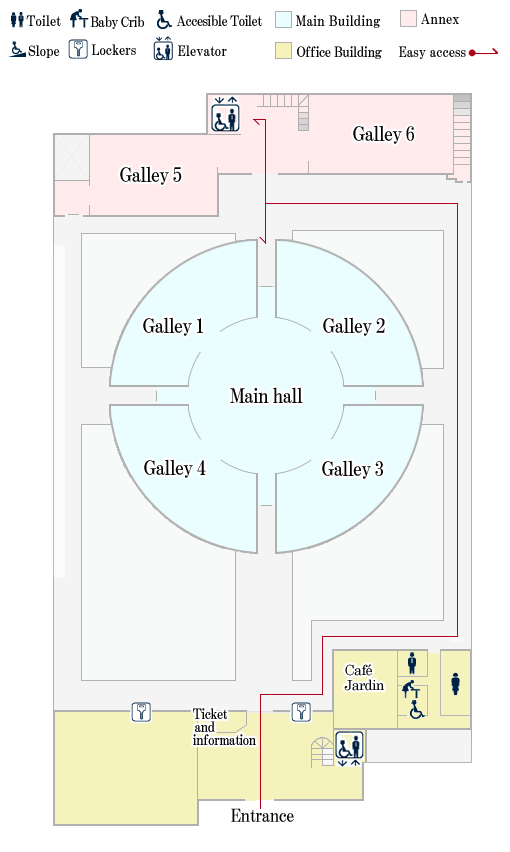 Floor map